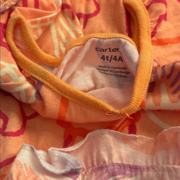 Carter's Pink and Blue Kids' Pajama Set - Picture 4 of 4